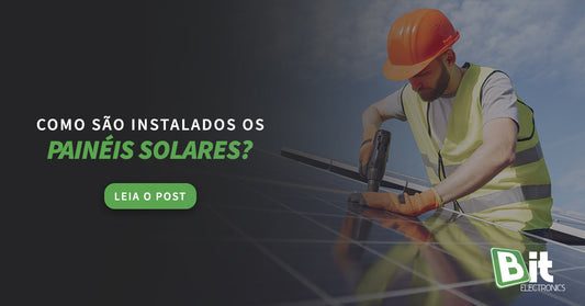 Como são instalados os painéis solares?