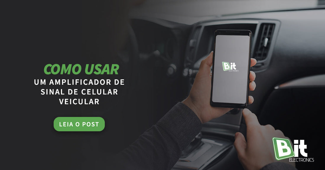 Como usar um amplificador de sinal de celular veicular?
