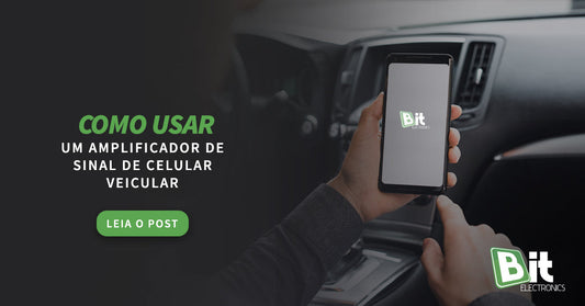 Como usar um amplificador de sinal de celular veicular?