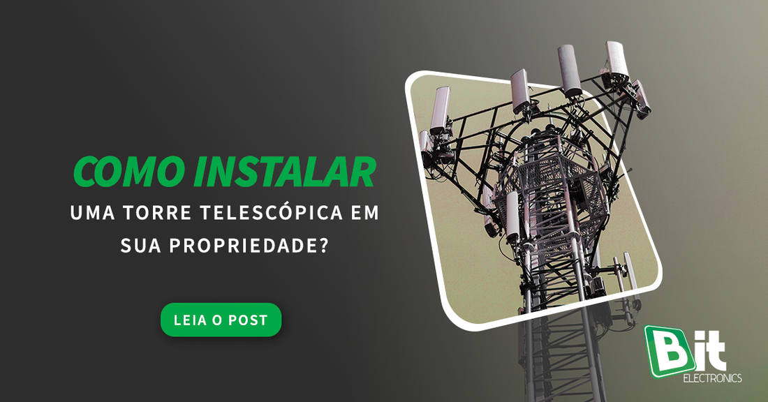 Como instalar uma torre telescópica
