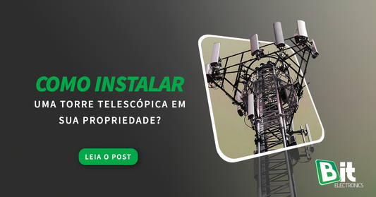 Como instalar uma torre telescópica
