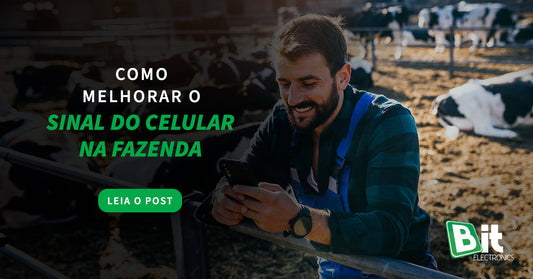 Como melhorar o sinal do celular na fazenda?