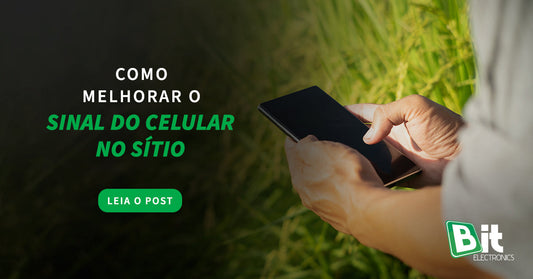 Como melhorar o sinal do celular no sítio?