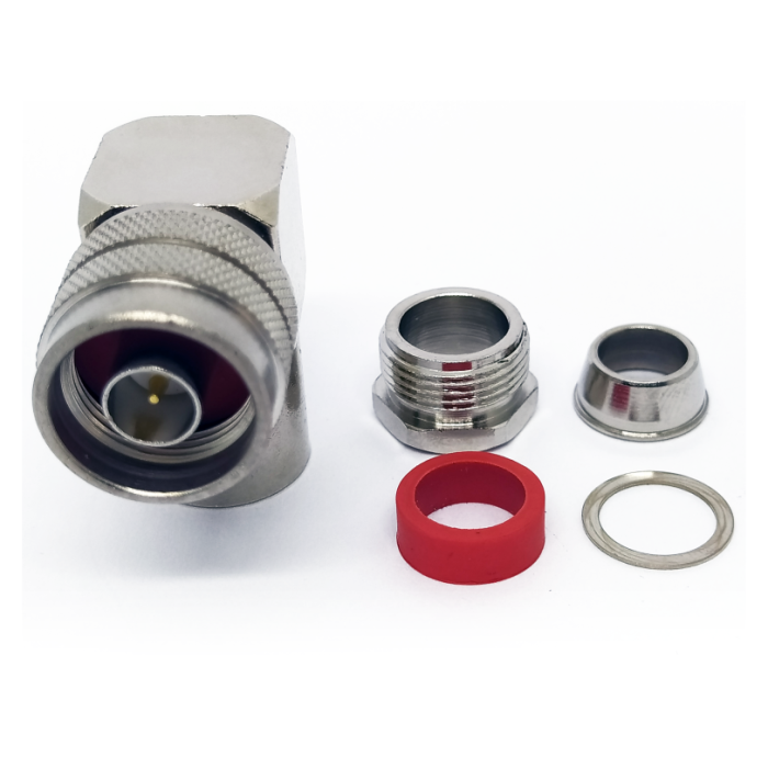 N Male Right Angle Connector for RGC-213 Cable