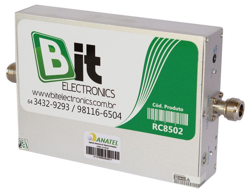 Repetidor de Sinal de Celular 850 MHz 70 dB - 200mW